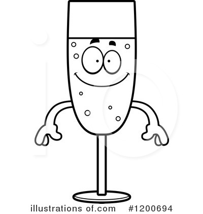 Royalty-Free (RF) Champagne Clipart Illustration by Cory Thoman - Stock Sample #1200694