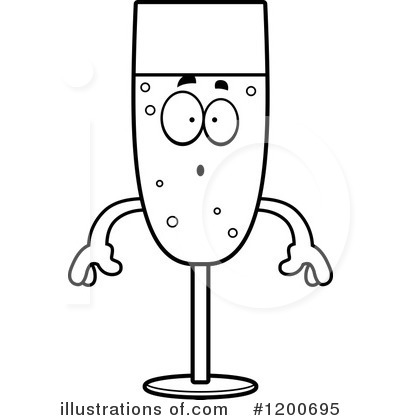 Royalty-Free (RF) Champagne Clipart Illustration by Cory Thoman - Stock Sample #1200695