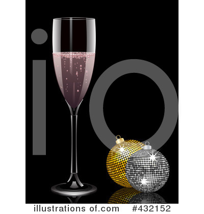 Royalty-Free (RF) Champagne Clipart Illustration by elaineitalia - Stock Sample #432152