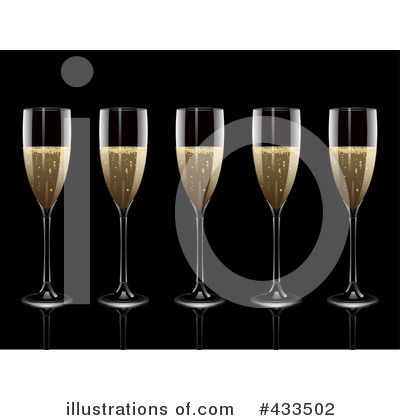Royalty-Free (RF) Champagne Clipart Illustration by elaineitalia - Stock Sample #433502