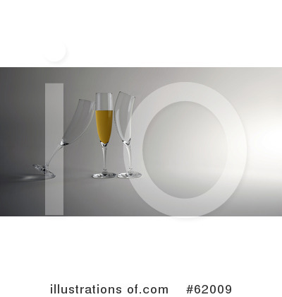 Royalty-Free (RF) Champagne Clipart Illustration by chrisroll - Stock Sample #62009
