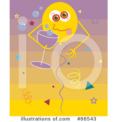 Royalty-Free (RF) Champagne Clipart Illustration by Prawny - Stock Sample #66543