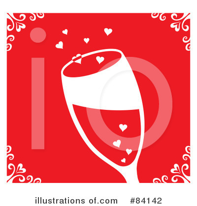 Royalty-Free (RF) Champagne Clipart Illustration by Rosie Piter - Stock Sample #84142