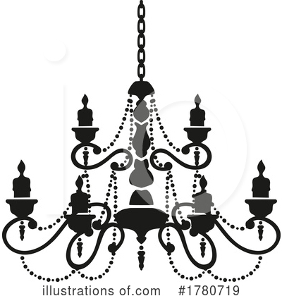 Chandelier Clipart #1780719 by Vector Tradition SM