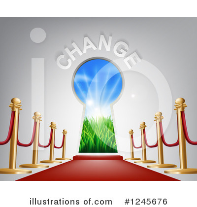 Royalty-Free (RF) Change Clipart Illustration by AtStockIllustration - Stock Sample #1245676