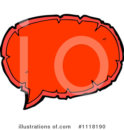 Royalty-Free (RF) Chat Balloon Clipart Illustration by lineartestpilot - Stock Sample #1118190
