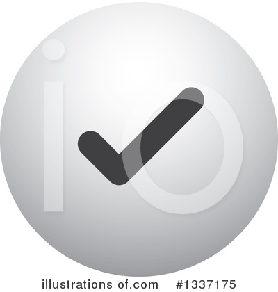 Royalty-Free (RF) Check Mark Clipart Illustration by ColorMagic - Stock Sample #1337175