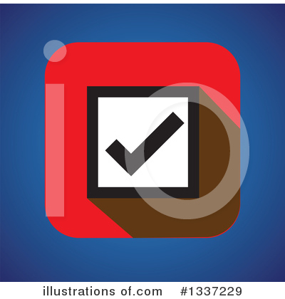 Royalty-Free (RF) Check Mark Clipart Illustration by ColorMagic - Stock Sample #1337229