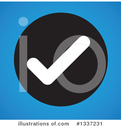 Royalty-Free (RF) Check Mark Clipart Illustration by ColorMagic - Stock Sample #1337231
