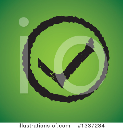 Royalty-Free (RF) Check Mark Clipart Illustration by ColorMagic - Stock Sample #1337234