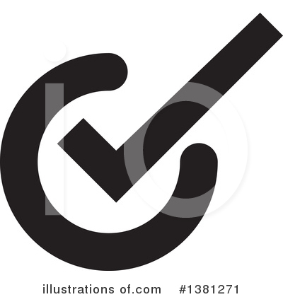 Royalty-Free (RF) Check Mark Clipart Illustration by ColorMagic - Stock Sample #1381271