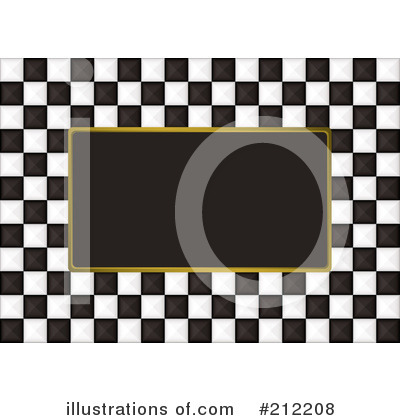 Royalty-Free (RF) Checkered Clipart Illustration by michaeltravers - Stock Sample #212208