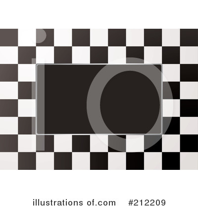 Royalty-Free (RF) Checkered Clipart Illustration by michaeltravers - Stock Sample #212209