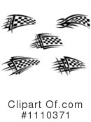Checkered Flag Clipart #1110371 by Vector Tradition SM