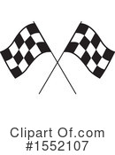 Checkered Flag Clipart #1552107 by Johnny Sajem