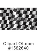 Checkered Flag Clipart #1582640 by Vector Tradition SM