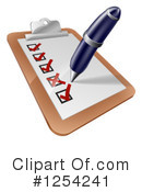 Checklist Clipart #1254241 by AtStockIllustration