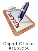 Checklist Clipart #1263558 by AtStockIllustration