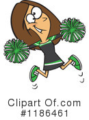 Cheerleader Clipart #1186461 by toonaday