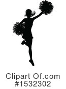 Cheerleader Clipart #1532302 by AtStockIllustration
