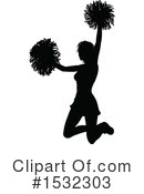 Cheerleader Clipart #1532303 by AtStockIllustration