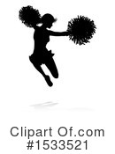 Cheerleader Clipart #1533521 by AtStockIllustration