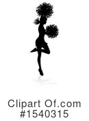 Cheerleader Clipart #1540315 by AtStockIllustration