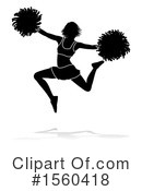 Cheerleader Clipart #1560418 by AtStockIllustration