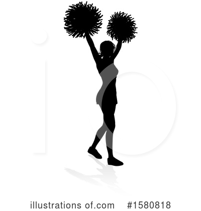 Royalty-Free (RF) Cheerleader Clipart Illustration by AtStockIllustration - Stock Sample #1580818