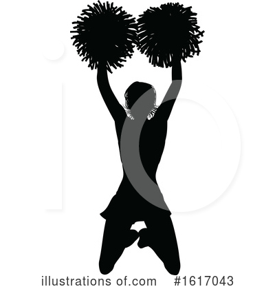 Cheerleader Clipart #1617043 by AtStockIllustration
