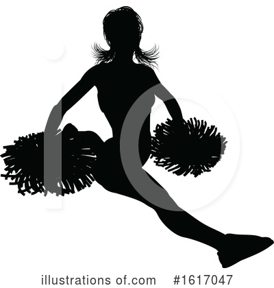 Cheerleader Clipart #1617047 by AtStockIllustration