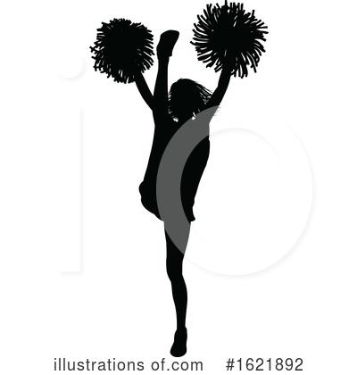 Royalty-Free (RF) Cheerleader Clipart Illustration by AtStockIllustration - Stock Sample #1621892