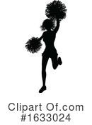 Cheerleader Clipart #1633024 by AtStockIllustration