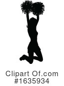 Cheerleader Clipart #1635934 by AtStockIllustration
