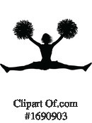Cheerleader Clipart #1690903 by AtStockIllustration