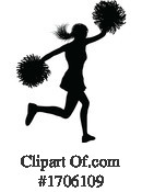 Cheerleader Clipart #1706109 by AtStockIllustration