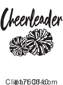 Cheerleader Clipart #1760640 by Johnny Sajem