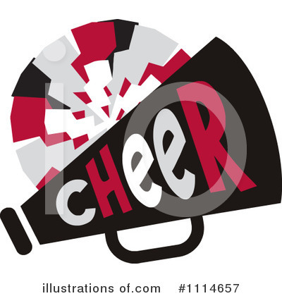 Cheerleader Clipart #1114657 by Johnny Sajem