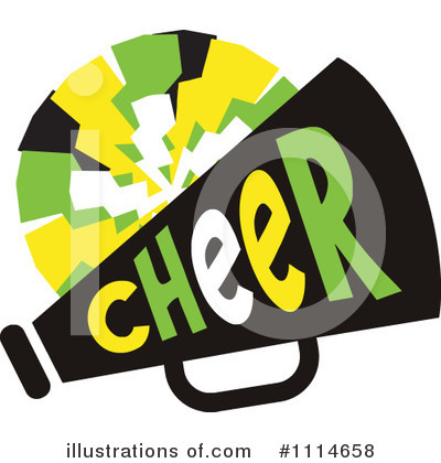 Cheerleader Clipart #1114658 by Johnny Sajem