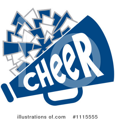Cheerleader Clipart #1115555 by Johnny Sajem