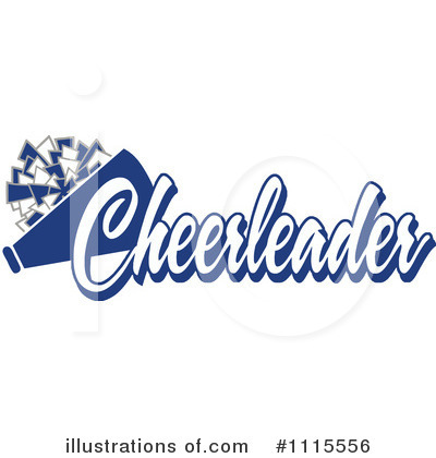 Cheerleader Clipart #1115556 by Johnny Sajem