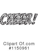Cheerleading Clipart #1150961 by Johnny Sajem