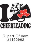 Cheerleading Clipart #1150962 by Johnny Sajem