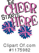 Cheerleading Clipart #1175982 by Johnny Sajem