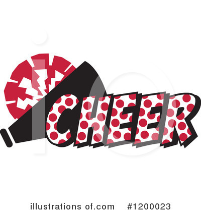 Royalty-Free (RF) Cheerleading Clipart Illustration by Johnny Sajem - Stock Sample #1200023