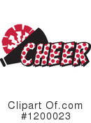 Cheerleading Clipart #1200023 by Johnny Sajem