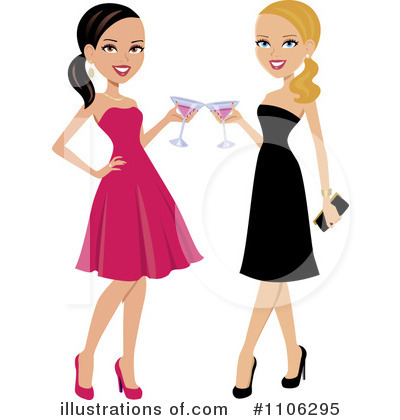 Toasting Clipart #1106295 by Monica
