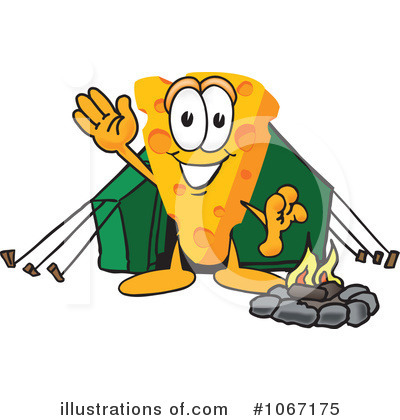 Royalty-Free (RF) Cheese Character Clipart Illustration by Mascot Junction - Stock Sample #1067175