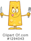 Cheese Character Clipart #1294043 by Hit Toon