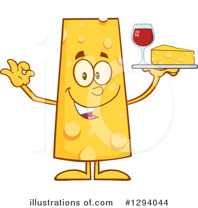 Cheese Mascot Clipart #1294044 by Hit Toon